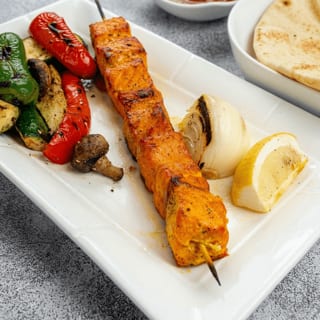 5. Salmon Shish Kebab