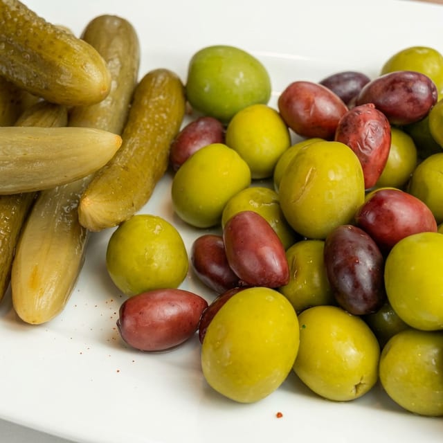 Olives And Pickles.