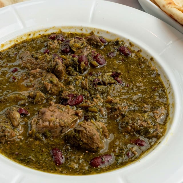 Ghormeh Sabzi.