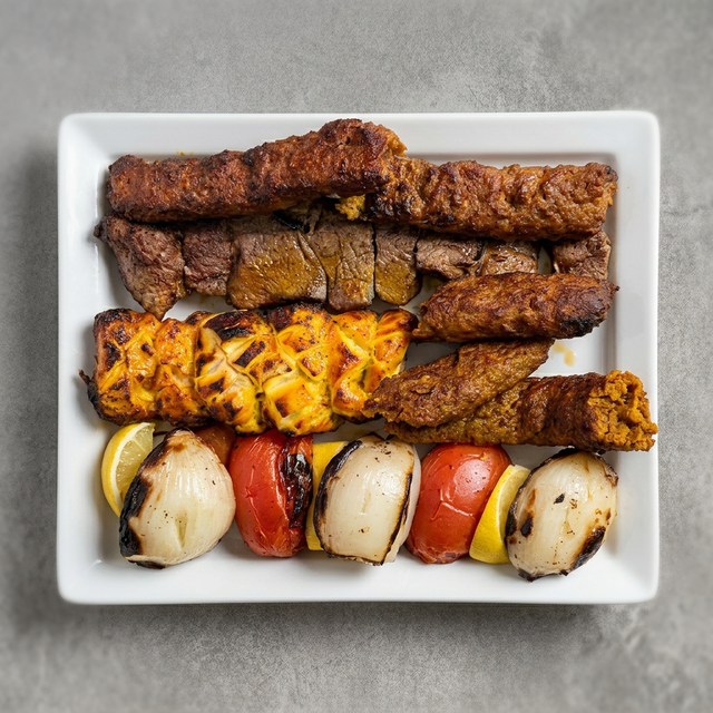 Meat Combo With Jujeh.