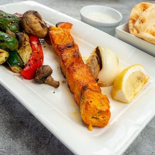 Salmon Shish Kebab- 8
Sk